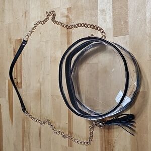 3 for $20 🏟️ The Royal Standard Clear Round Stadium Bag Crossbody Tassel